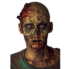 Liquid Latex Fashions zombie cosplay makeup scene showing realistic effects benefit