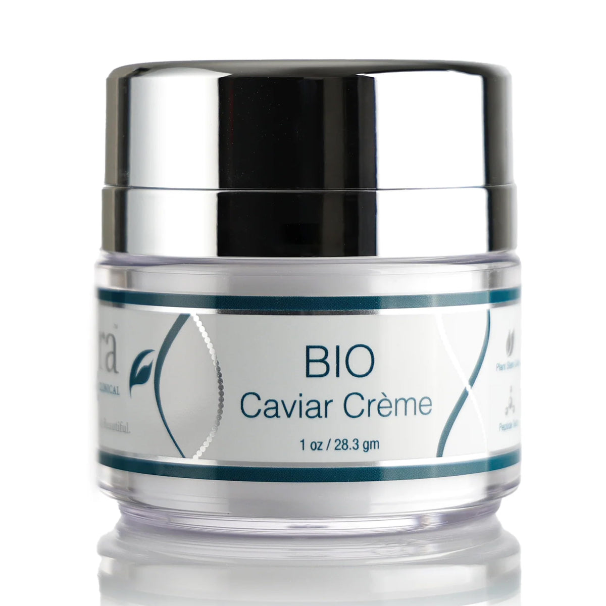 Lira Clinical front jar showing product packaging and compact travel size