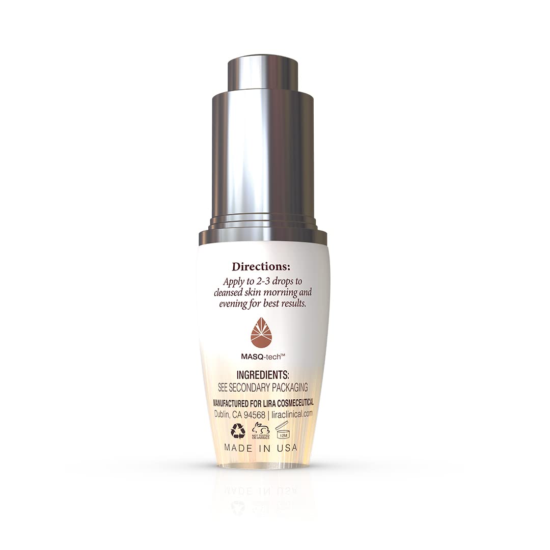 Lira Clinical dropper dispensing oil demonstrating precise application