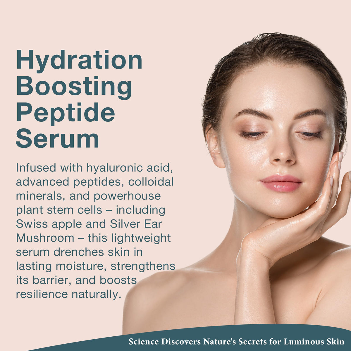 Lira Clinical dropper dispensing serum showing lightweight, fast-absorbing texture