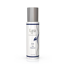 Lira Clinical ICE Sal cleanser front bottle showing label and size, promotes clear skin