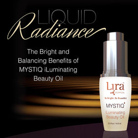 Lira Clinical label close-up focusing on stem cell extract and ingredient transparency