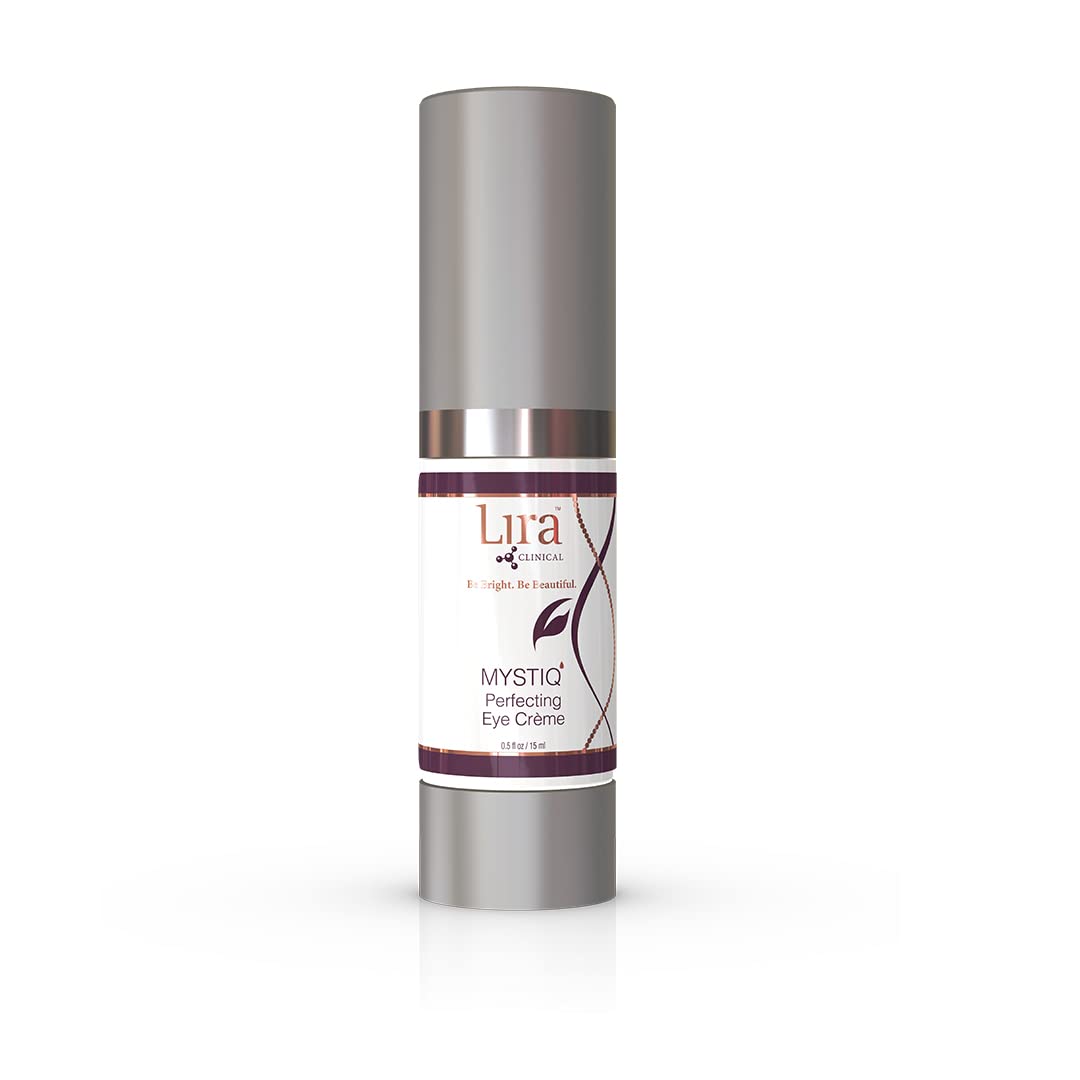 Lira Clinical MYSTIQ front jar with clear branding and sleek packaging, professional look