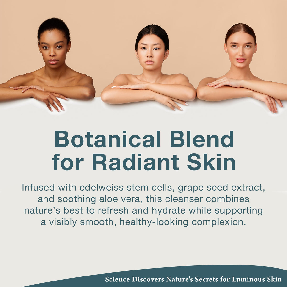 Lira Clinical emulsified lather on hand showing effective makeup removal benefit