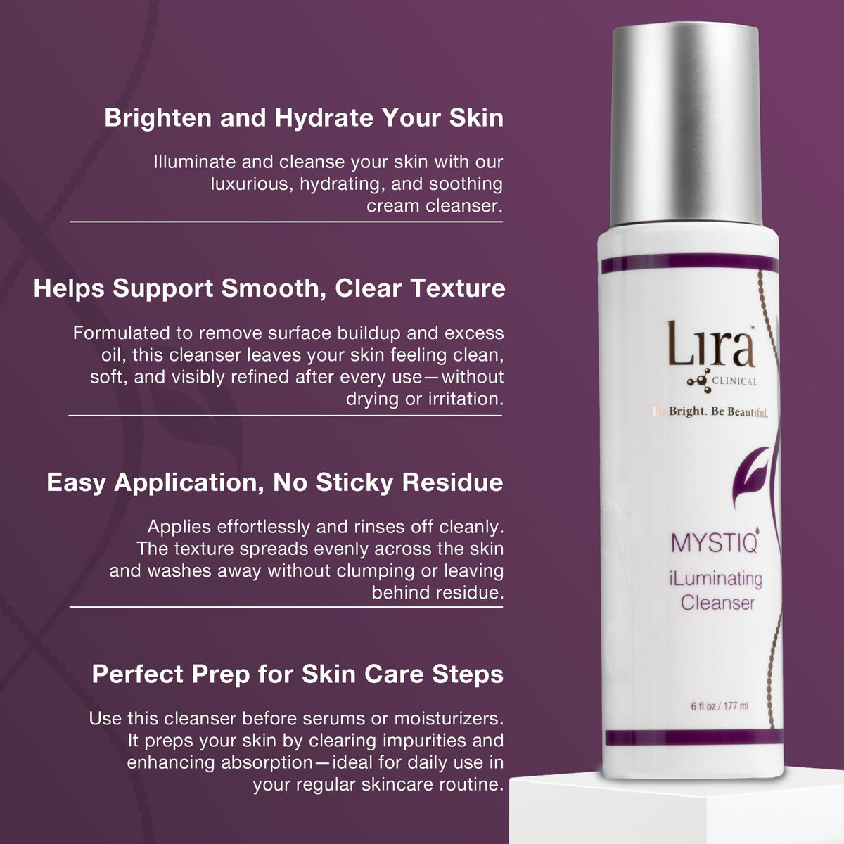 Lira Clinical orange plant stem cells visual highlighting brightening