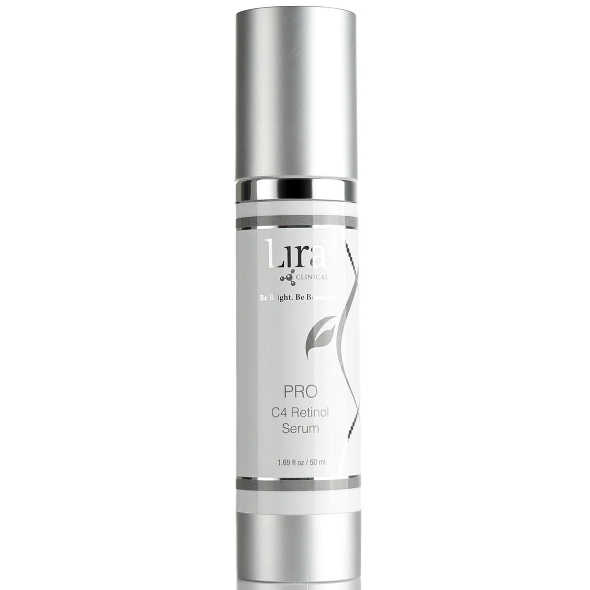 lira clinical front bottle showing packaging and clear product branding promoting radiance