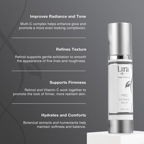 lira clinical label close-up highlighting key ingredients and formulation transparency