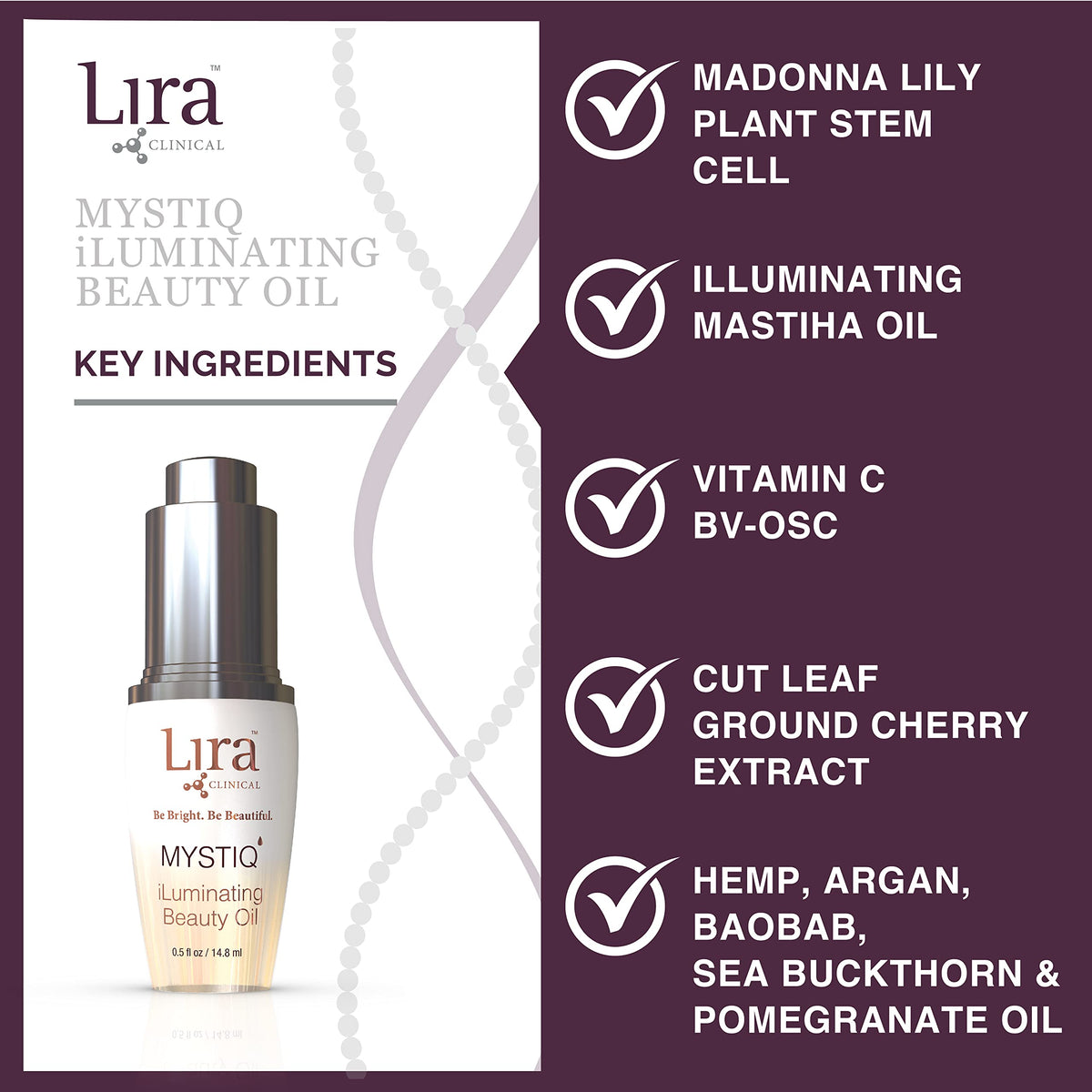 Lira Clinical product staged on vanity with cream showing routine versatility