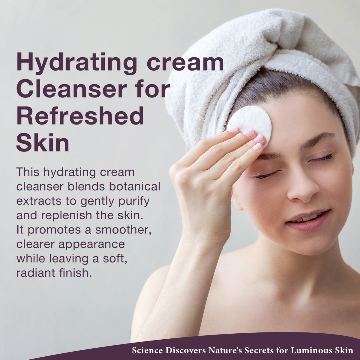 Lira Clinical close-up of creamy foam texture for gentle hydration