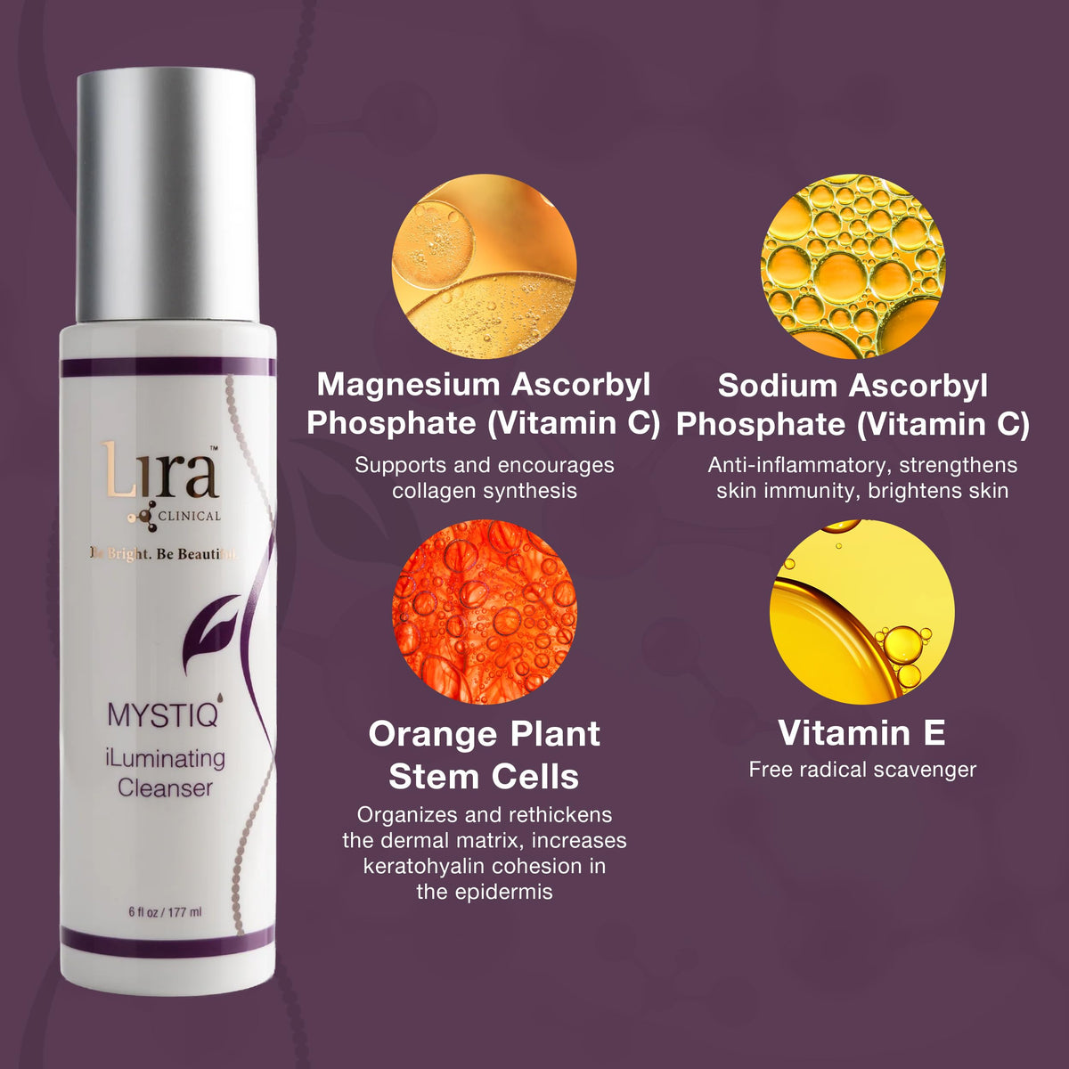 Lira Clinical cleanser on sink during morning routine for refreshment