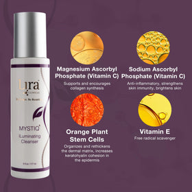 Lira Clinical cleanser on sink during morning routine for refreshment