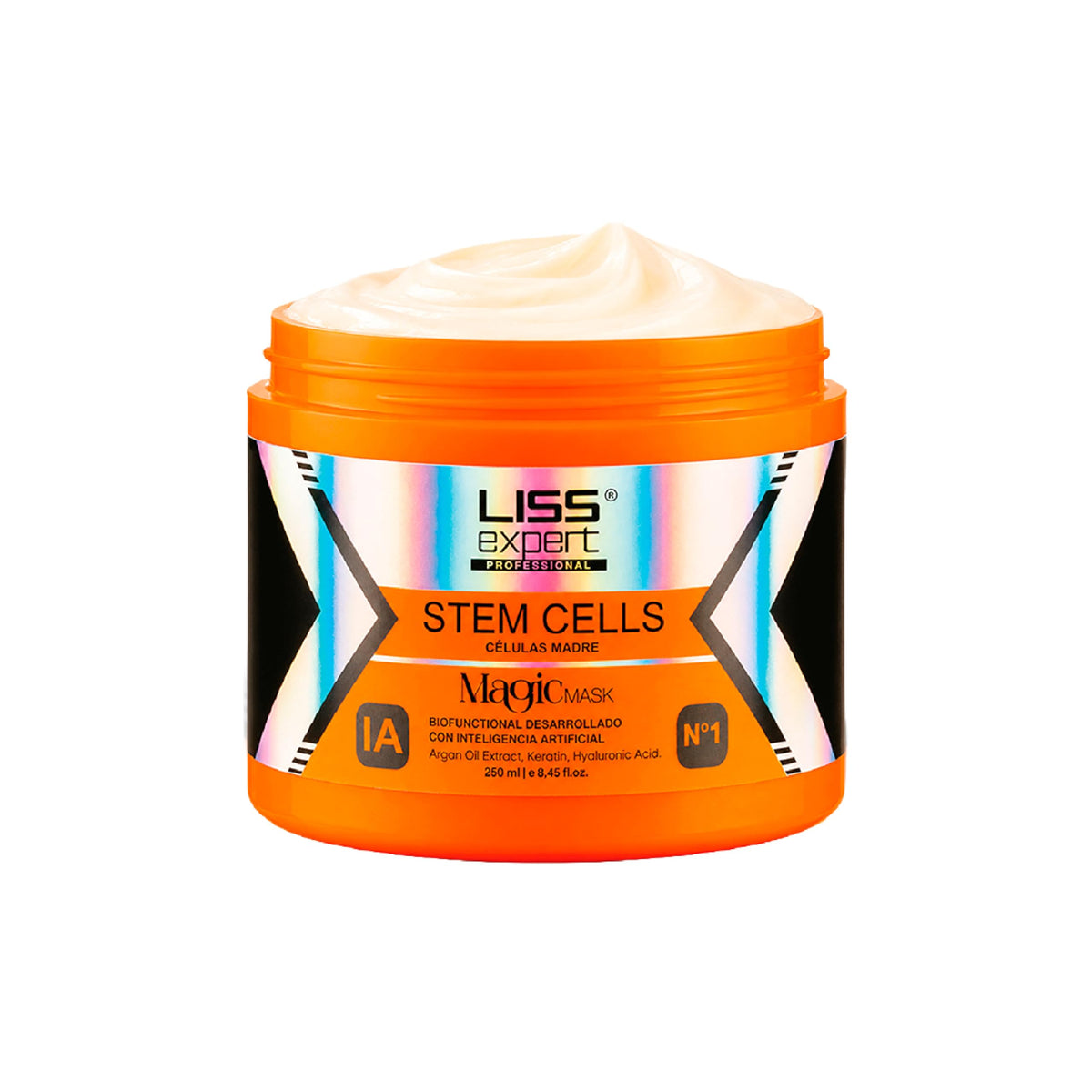 Liss Expert front packaging showing jar and label benefits