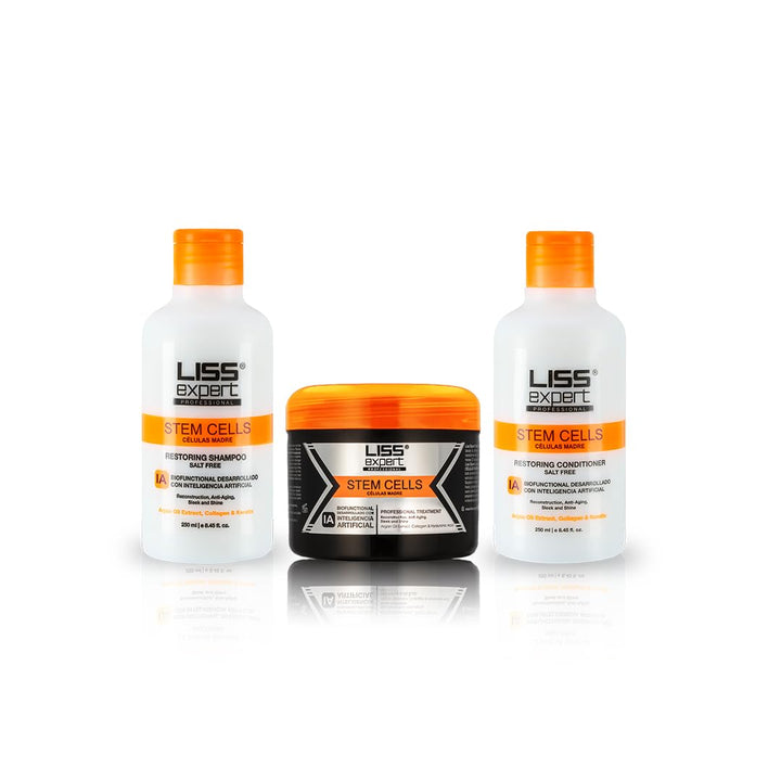 Liss Expert front packaging showing treatment kit and professional benefit