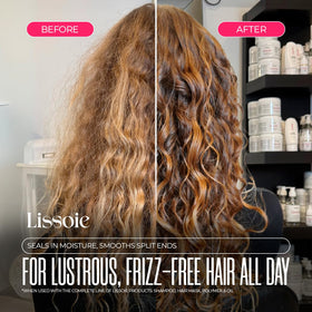 Lissoie close-up texture highlighting creamy repair and spreadability