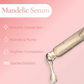 lissy skincare application demo on clean face showing gentle exfoliation step