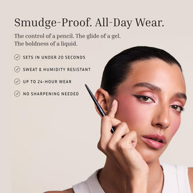 LITHE BEAUTY tiny angled brush detail for easy winging and blending