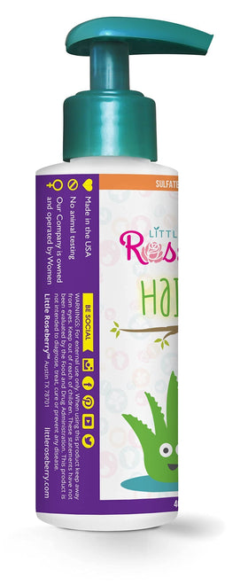 Little Roseberry used on baby/toddler hair illustrating safe gentle grooming