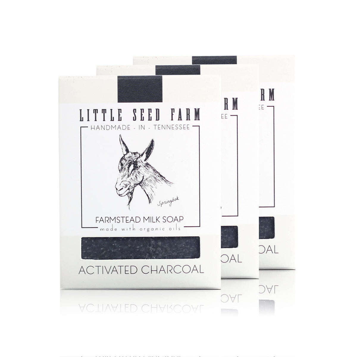 Little Seed Farm front packaging 3 pack showcasing unscented benefits