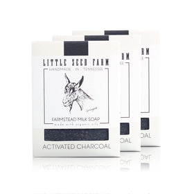 Little Seed Farm front packaging 3 pack showcasing unscented benefits