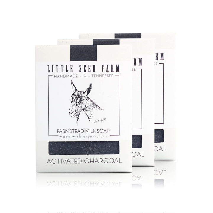 Little Seed Farm front packaging 3 pack showcasing unscented benefits