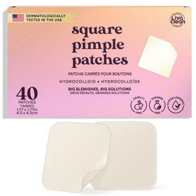 LivaClean front packaging showing XL patch count and benefits
