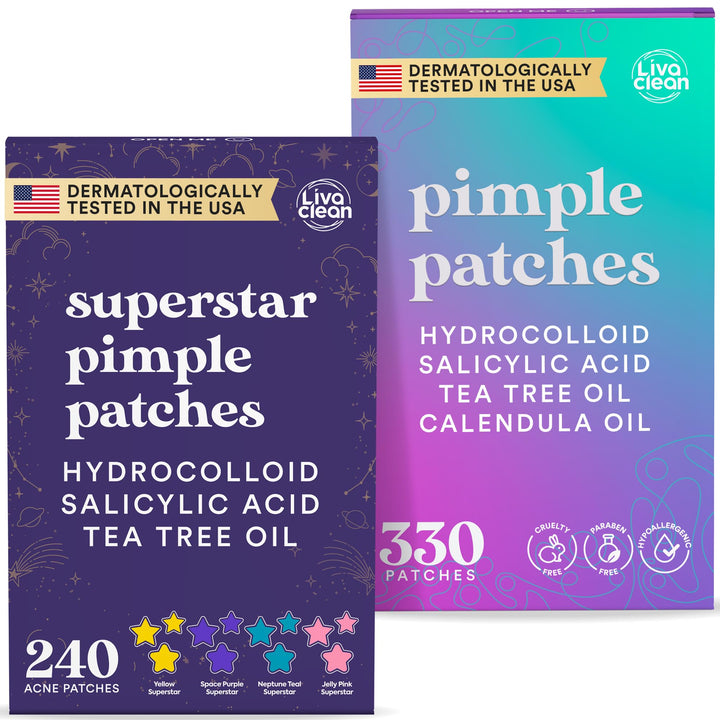 LivaClean front packaging showing full 570-count kit and benefits