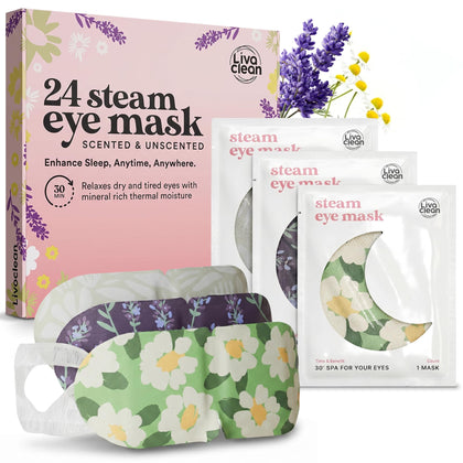 LivaClean front packaging showing 24-count pack and benefits