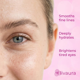 LIVAURA retinol on vanity next to skincare items showing daily routine fit