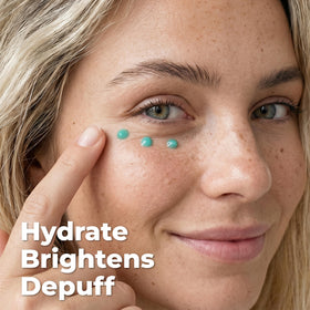 LIVAURA retinol micro-beads close-up showing controlled-release benefit