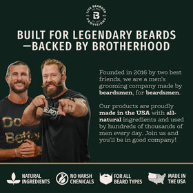 Live Bearded bar on shower shelf in use-ready setting enhancing routine benefit