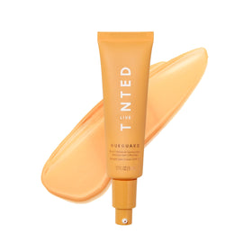 Live Tinted Hueguard front packaging showing SPF and benefits for easy identification