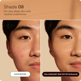 Live Tinted Shade 08 face swatch matching mid skin tone and natural glow