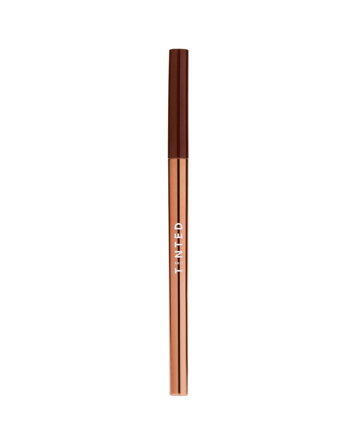 Live Tinted Hueliner front packaging showing brown pencil and benefit long wear