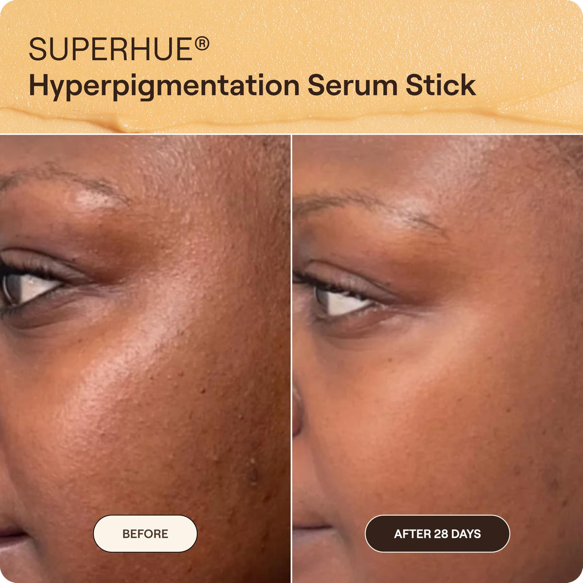 Live Tinted Superhue mini placed beside sunscreen suggesting daytime protection