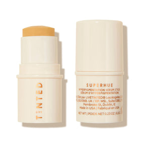Live Tinted Superhue stick front view showing compact design and portability