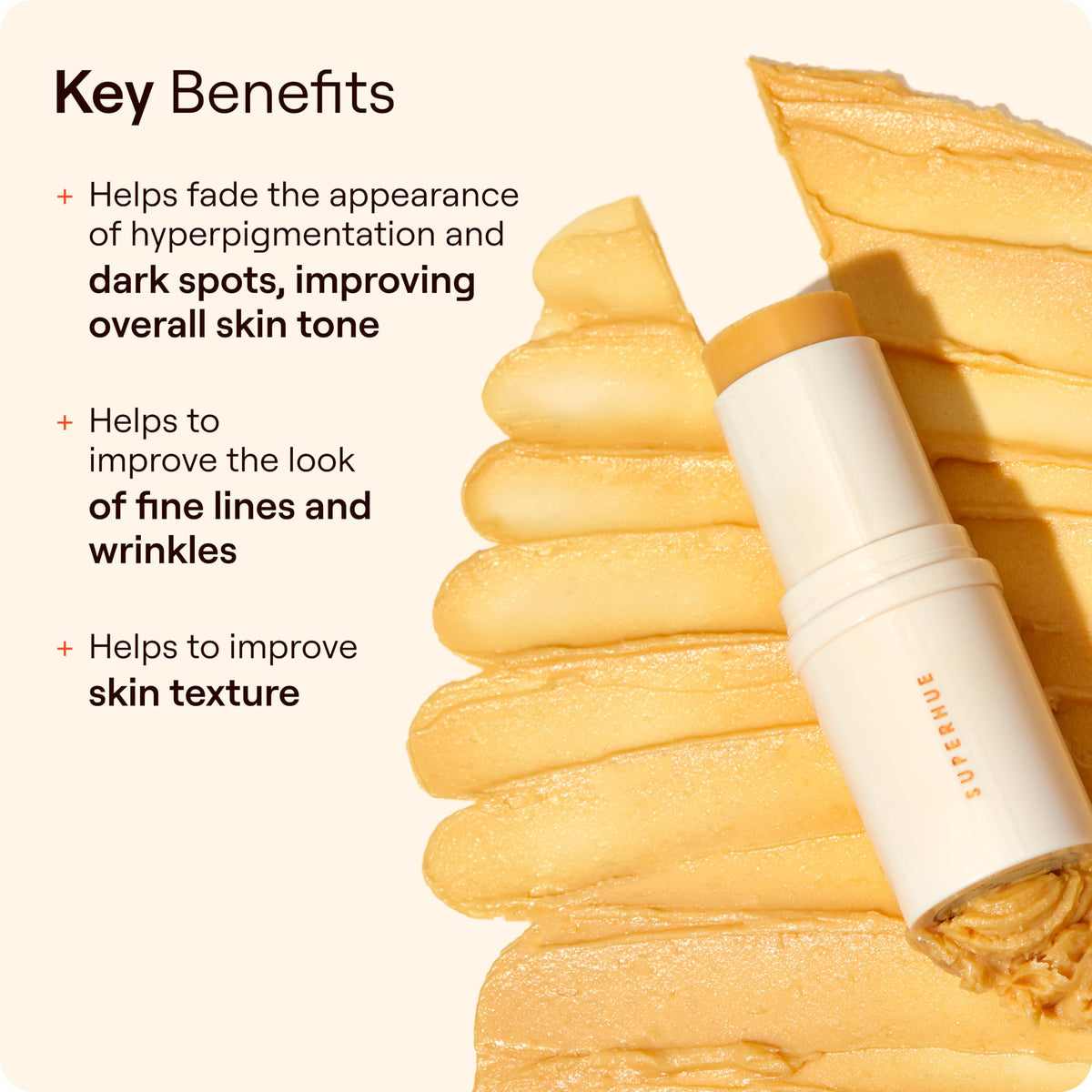 Live Tinted melting texture close-up showing lightweight serum absorption benefit