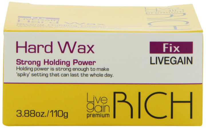 Livegain Elabore tub front view showing label and compact packaging benefit
