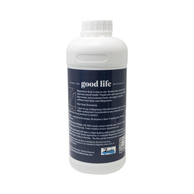 Living the Good Life Naturally bath setting showing calming self-care benefit