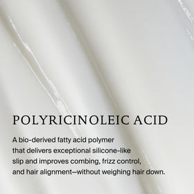 Living Proof rinsed hair showing smooth shiny results and manageability benefit