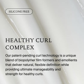 Living Proof before and after split image showing improved curl definition