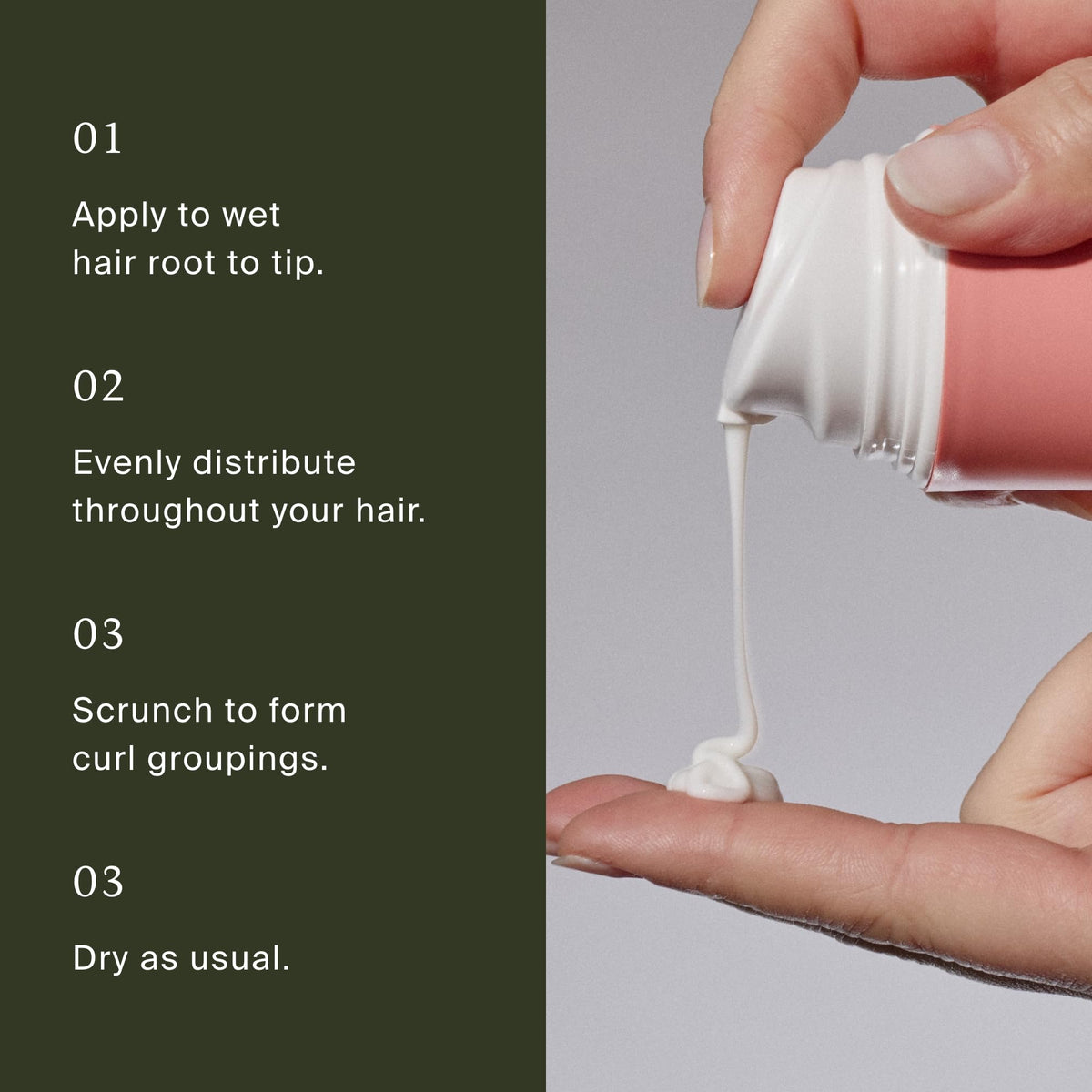 Living Proof size comparison in hand showing travel-friendly bottle dimensions