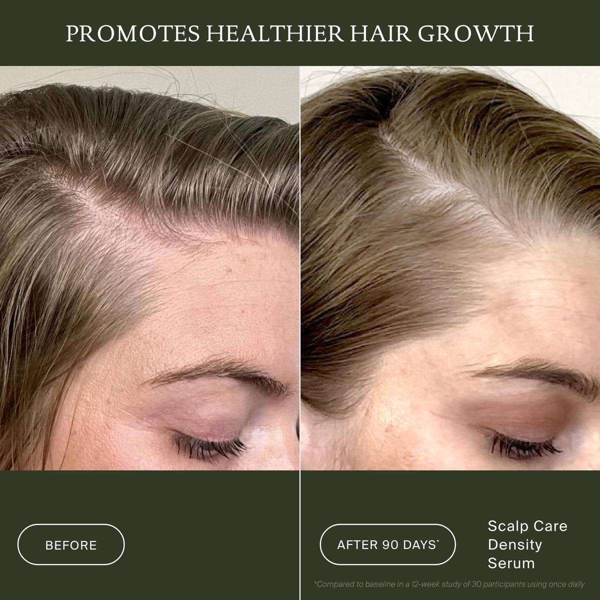 Living Proof density serum texture on hand fast-absorbing benefit