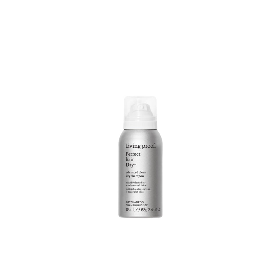 Living Proof front packaging showing travel-size 2.4 oz convenience