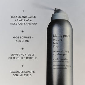 Living Proof product texture close-up showing lightweight, invisible finish