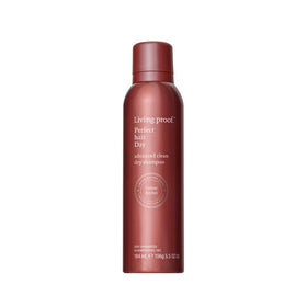 Living Proof front packaging showing Velvet Amber limited edition and clear benefit to refresh hair
