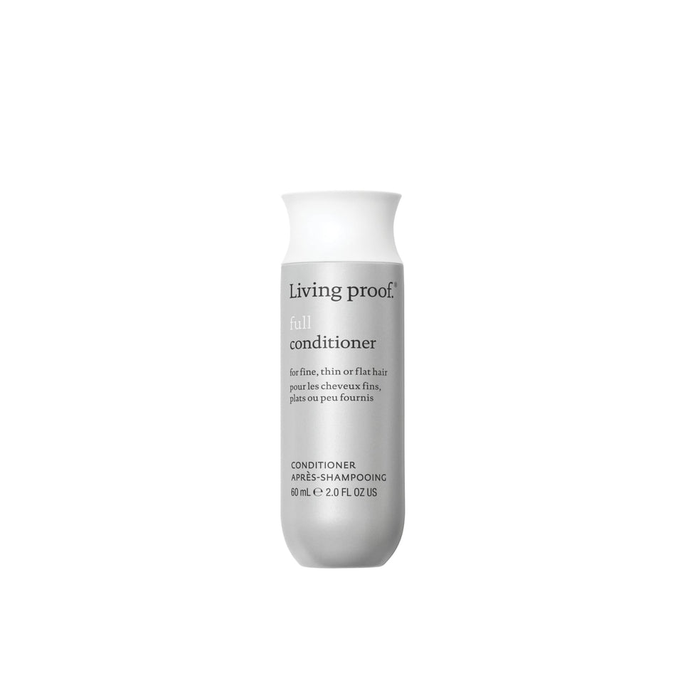 Living Proof front bottle showing clean branding and travel size benefits