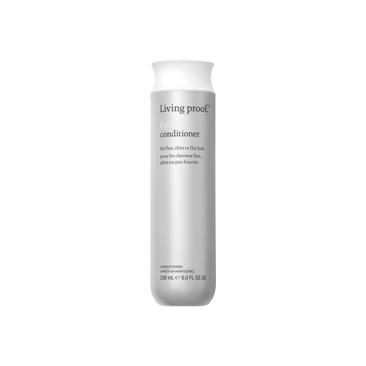 Living Proof front packaging showing product and benefit of volume