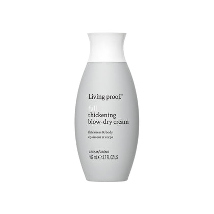 Living Proof product front packaging showing cream benefits and size