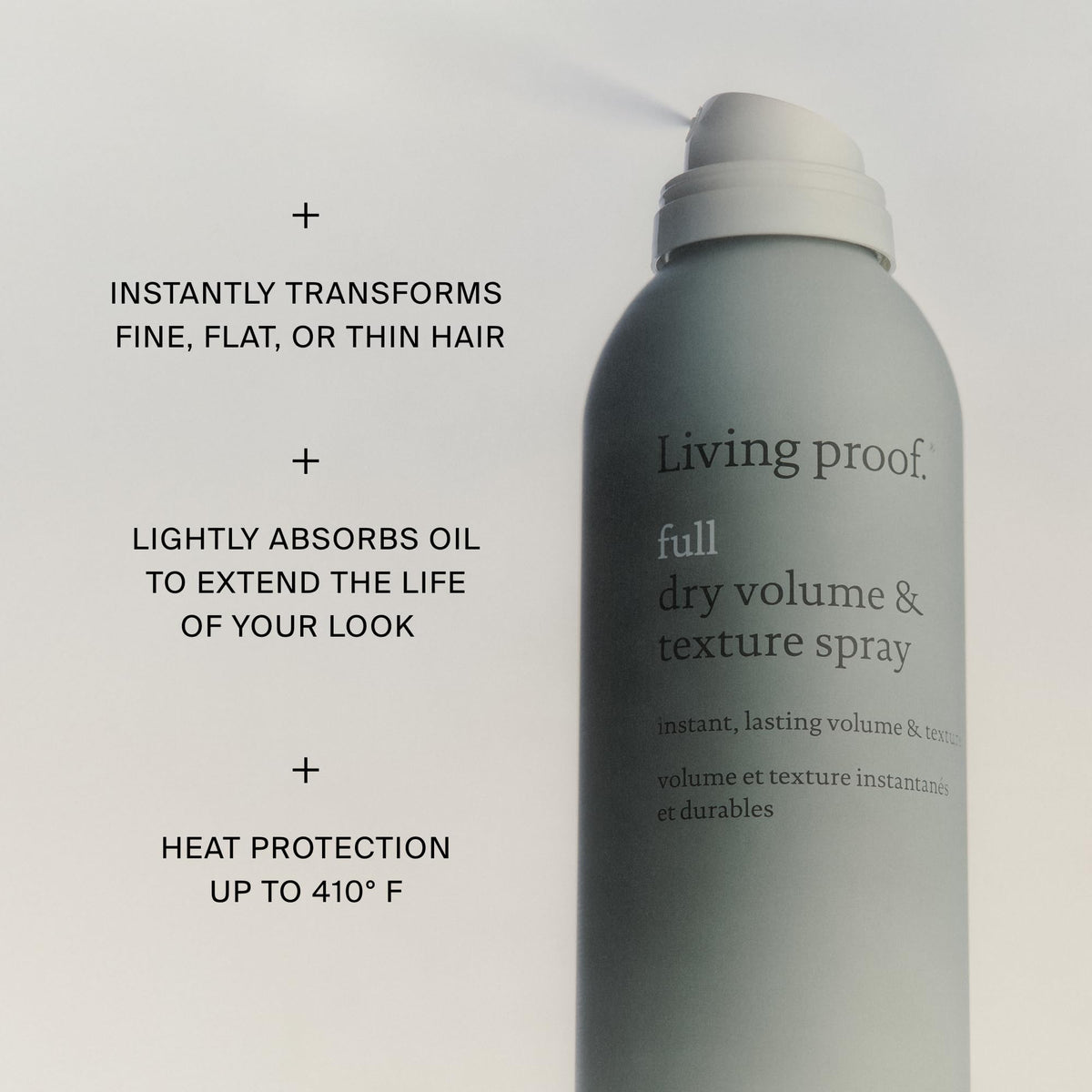Living Proof bundle in a travel bag demonstrating compact, space-saving size