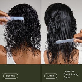 Living Proof mist texture close-up demonstrating fine, even coverage